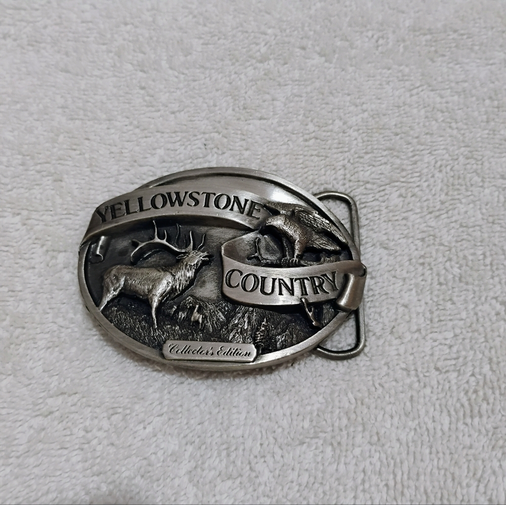 Collectable edition Yellowstone Country belt buckle